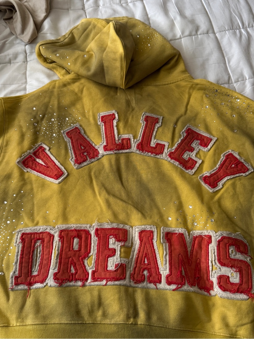 Valley Dreams Yellow zip up